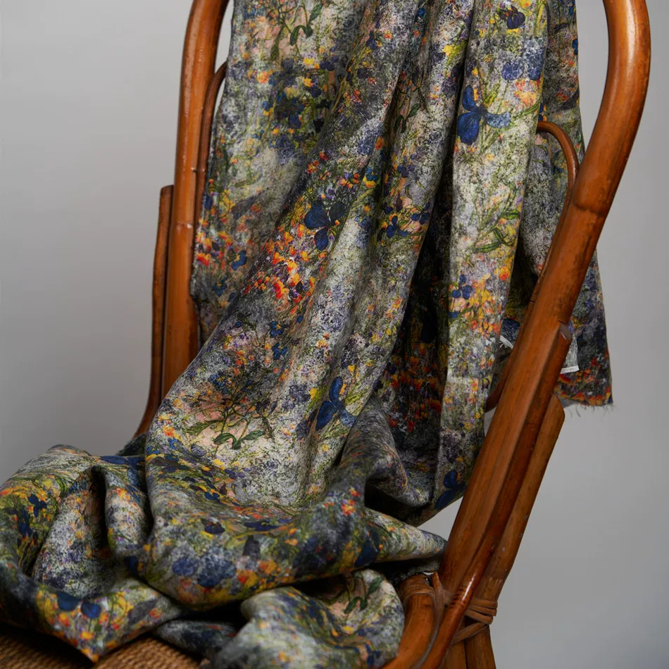 Sewing Jackets - Tela de lino lavada con arena