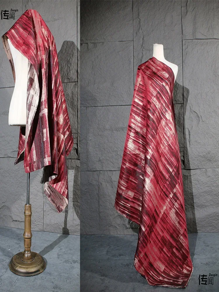 Sewing Tie Dye - Tela Jacquard Irregular con Estampado Tie