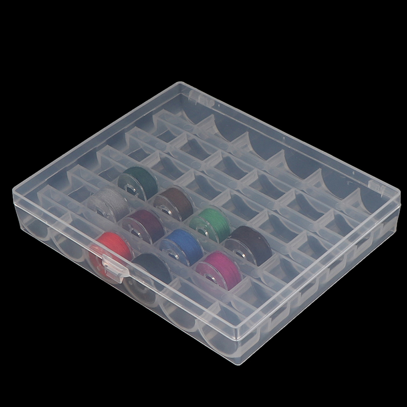 Textile Sewing Kit - Caja de almacenamiento de bobinas vacías,