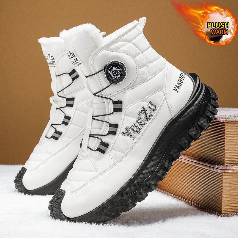 Sewing Fleece - Botas de nieve de invierno de