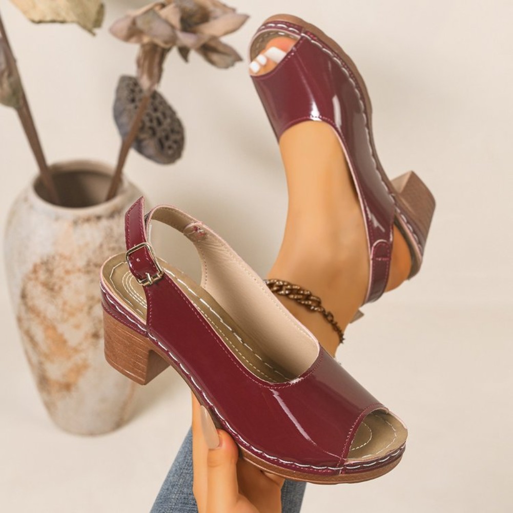 Sewing New - Nuevas Sandalias de Tacón para Mujer