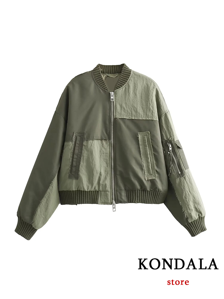   Ropa de calle, cazadora verd - Sewing Jackets reseña y precio