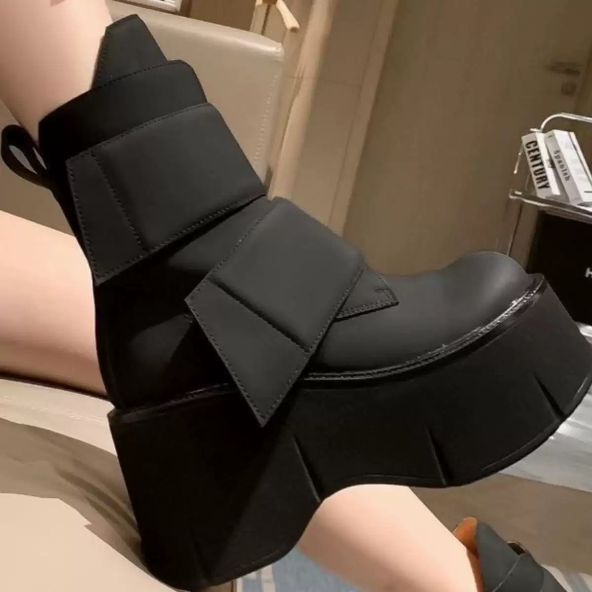 Nuevas botas de mujer con velc - Sewing Nylon reseña y precio