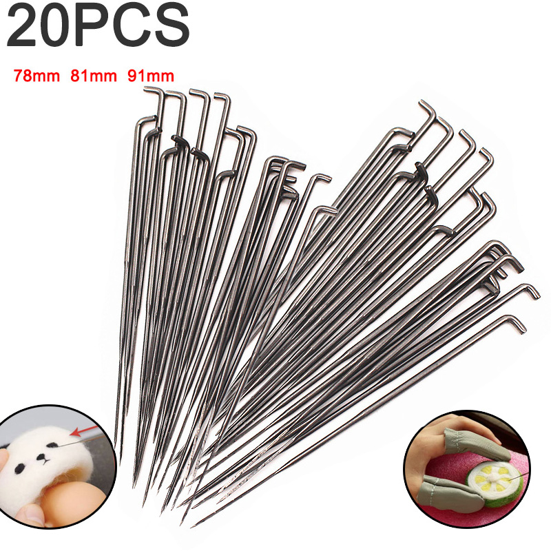 20 Agujas de Coser de 3 Tamaño - Textile Sewing Kit reseña y precio
