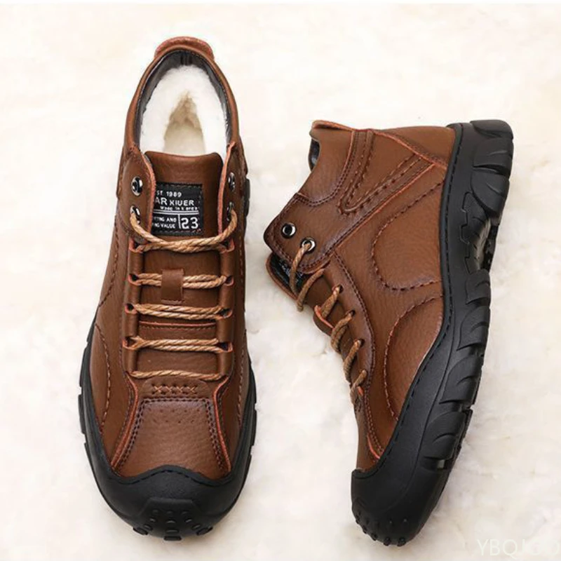 Botas de invierno para hombre, - Sewing Fleece reseña y precio