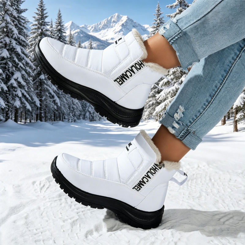 Botas de nieve para mujer con  - Sewing Fleece reseña y precio