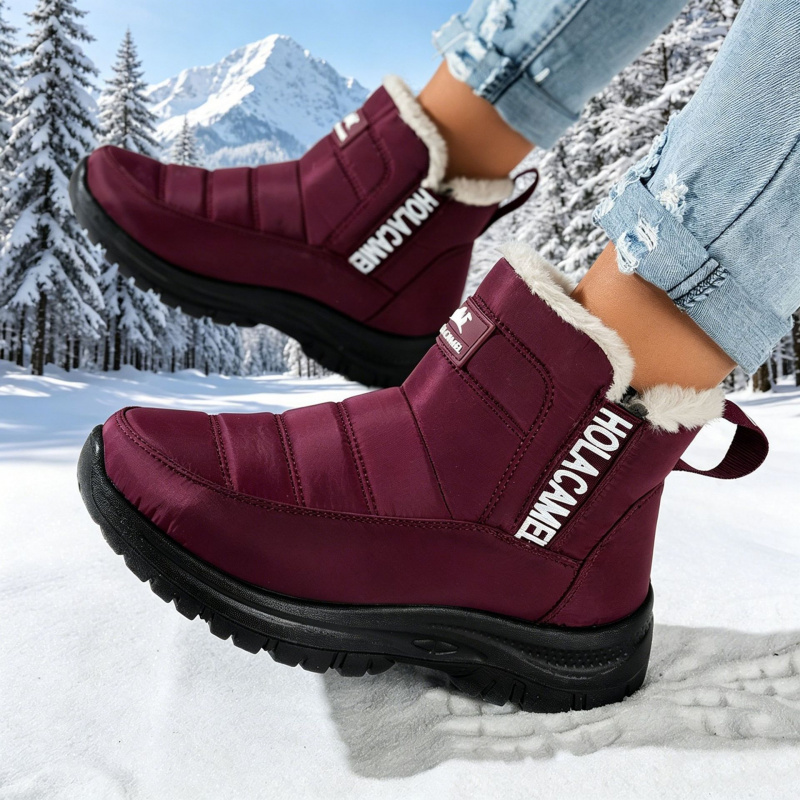 Botas de nieve para mujer con  - Sewing Fleece reseña y precio
