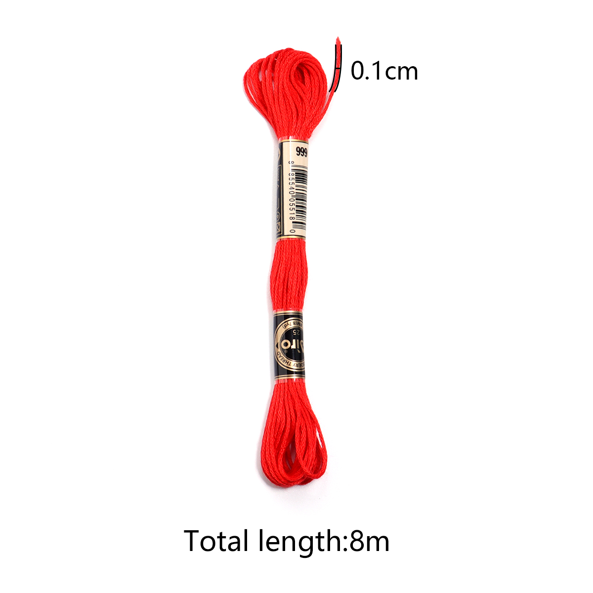 6 unids/lote de hilo de bordar - Embroidery Floss Thread reseña y precio