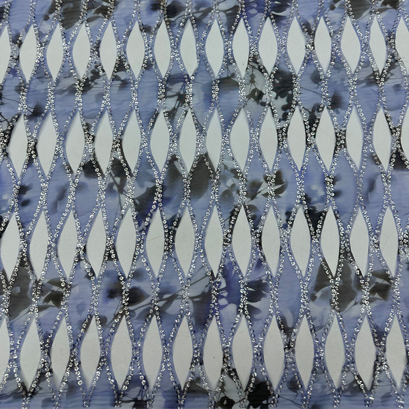 Tela de malla de gasa con bord - Sewing Tie Dye reseña y precio