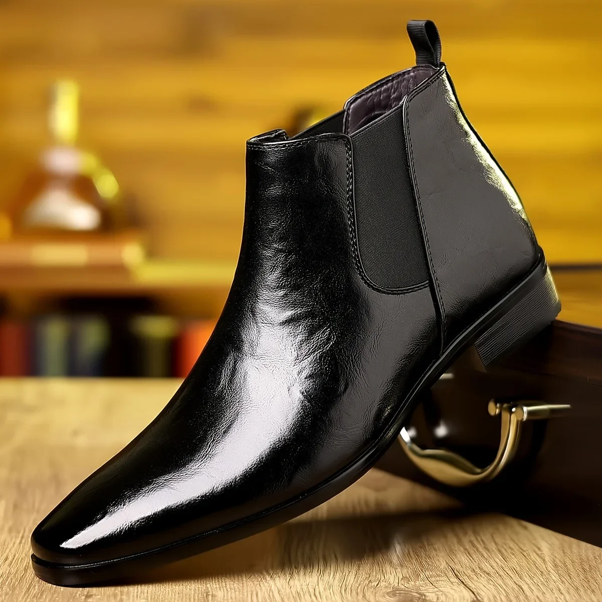 Botas Chelsea de cuero para ho - Sewing Nylon reseña y precio