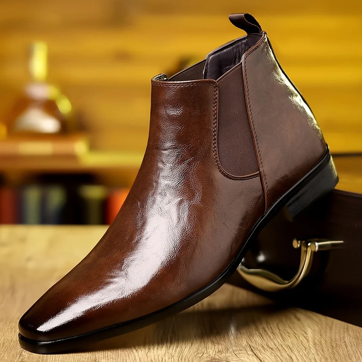 Botas Chelsea de cuero para ho - Sewing Nylon reseña y precio