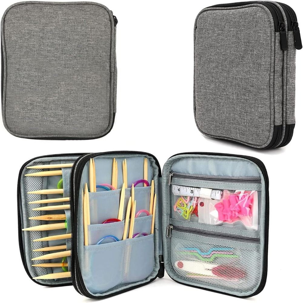 Estuche portátil para agujas d - Textile Sewing Kit reseña y precio